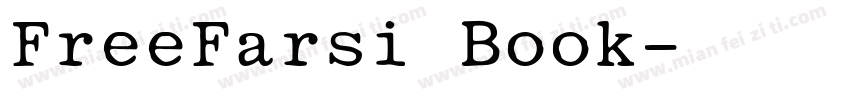 FreeFarsi Book字体转换